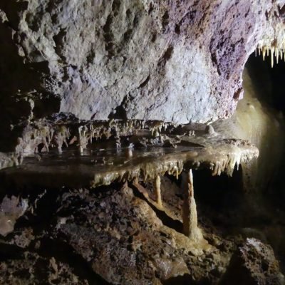 Plancher stalagmitique