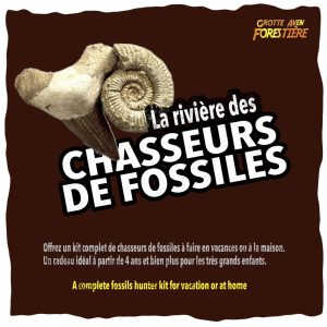 La rivière des chasseurs de fossiles 2024. 40x40 - copie